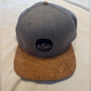 Flat bill mountain hat